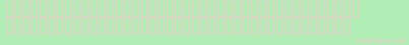 TaquesAuGogo Font – Pink Fonts on Green Background