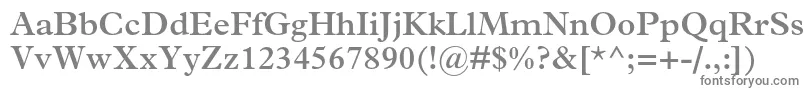 フォントPlantinstdSemibold – 白い背景に灰色の文字