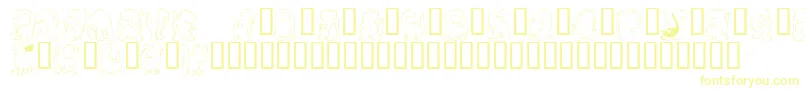 Kr Nickys Dinos Font – Yellow Fonts