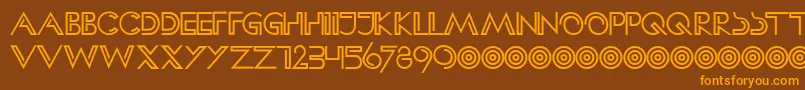 More about HffClipHanger Font HffClipHanger Font – Orange Fonts on Brown Background