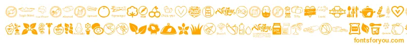 VeganIcons Font – Orange Fonts