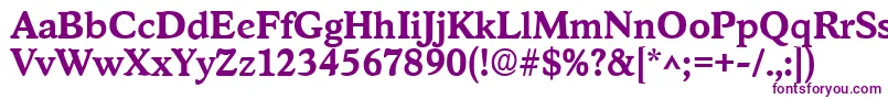 StratfordBold Font – Purple Fonts