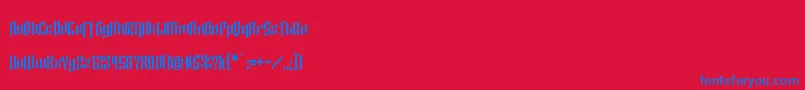 Lisätietoja Cupra-fontista Cupra-fontti – siniset fontit punaisella taustalla