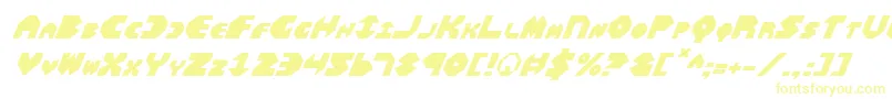 Police BalAstaralItalic – polices jaunes