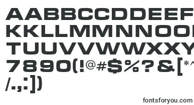  MicracBold font
