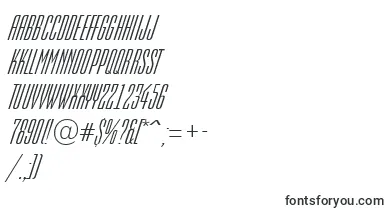  AEmpirialItalic font