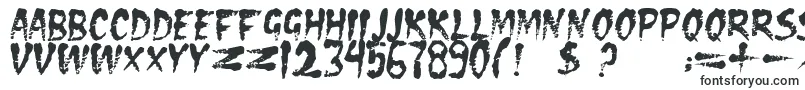 DsEraser2 Font – Halloween Fonts