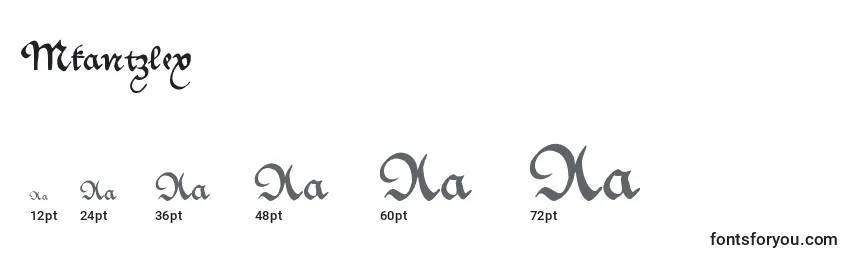 Mkantzley Font Sizes