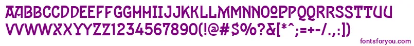 SilvaModern Font – Purple Fonts