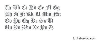Canterbury Font