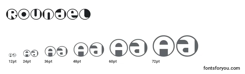 Roundel Font Sizes