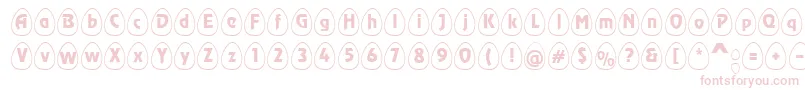 EggswhiteBecker Font – Pink Fonts