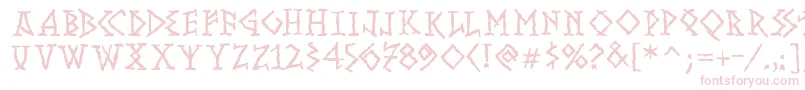 Runishmkmedium Font – Pink Fonts