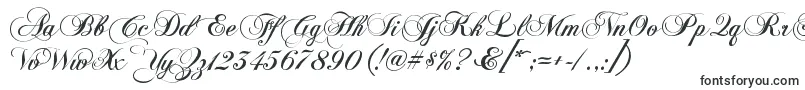 KbChopinscript Font – National Fonts
