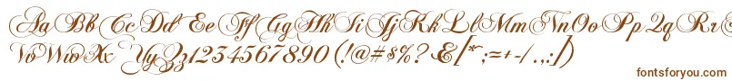 KbChopinscript Font – Brown Fonts