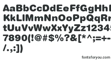  HelveticaRoundedLtBlack font