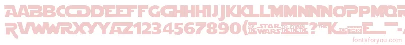 Stjedise Font – Pink Fonts on White Background