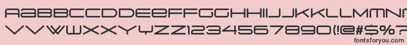 Suissnord Font – Black Fonts on Pink Background