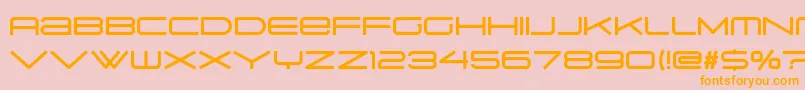 More about Suissnord Font Suissnord Font – Orange Fonts on Pink Background