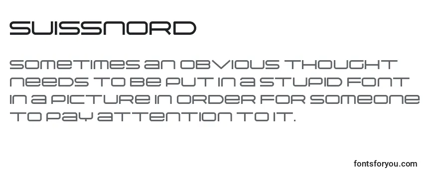 Suissnord Font
