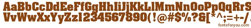 AachenStdBold Font – Brown Fonts