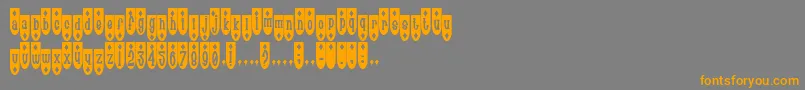 More about PopuluxeDeemonds Font PopuluxeDeemonds Font – Orange Fonts on Gray Background