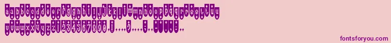 More about PopuluxeDeemonds Font PopuluxeDeemonds Font – Purple Fonts on Pink Background