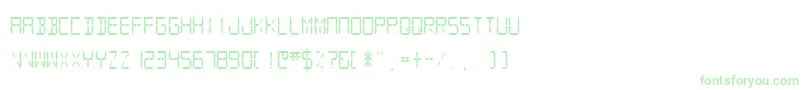 Sfdigitalreadout Medium Font – Green Fonts