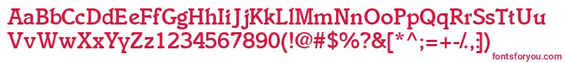 Ensemblemediumssk Font – Red Fonts