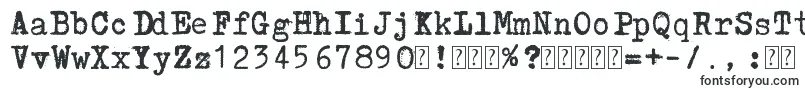Lucznik1303-fontti – Erikoiset fontit