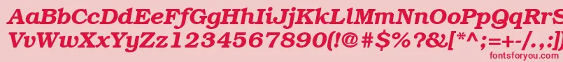 More about ItcBookmanLtDemiItalic Font ItcBookmanLtDemiItalic Font – Red Fonts on Pink Background