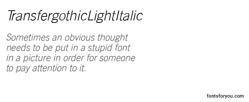 transfergothiclightitalic, transfergothiclightitalic font, download the transfergothiclightitalic font, download the transfergothiclightitalic font for free
