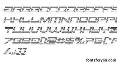  Legionchromeital font