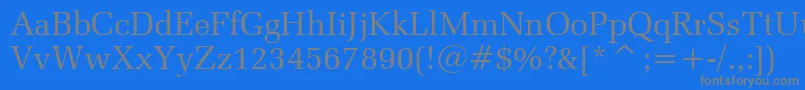 Saiba mais sobre a fonte ZapfelliptBtRoman Fonte ZapfelliptBtRoman – fontes cinzas em um fundo azul