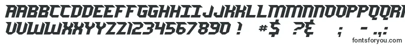 JerseySharp-fontti – Tekstitysfontit