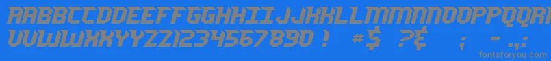 Más sobre la fuente JerseySharp fuente JerseySharp – Fuentes Grises Sobre Fondo Azul