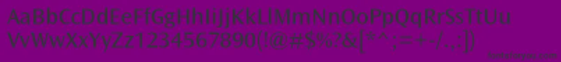 fuente OceansansstdBooksemiext – Fuentes Negras Sobre Fondo Morado