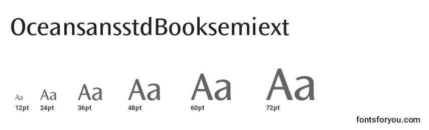 OceansansstdBooksemiext Font Sizes