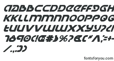  UniversalJackBoldItalic font