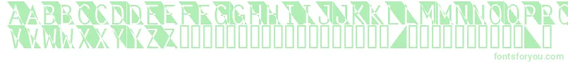 Więcej informacji o czcionce Fantomet Czcionka Fantomet – zielone czcionki na białym tle