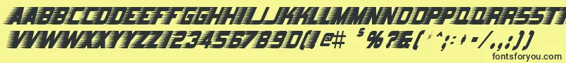 Подробнее о шрифте BarbatrickRegular Шрифт BarbatrickRegular – чёрные шрифты на жёлтом фоне