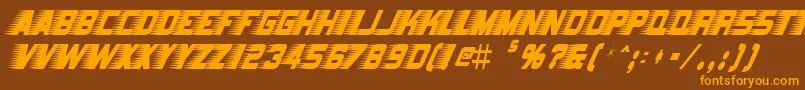 Подробнее о шрифте BarbatrickRegular Шрифт BarbatrickRegular – оранжевые шрифты на коричневом фоне