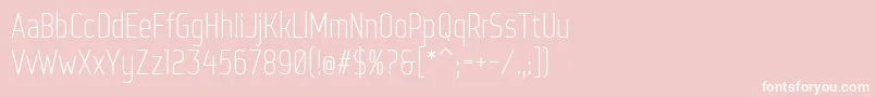 WebServeroff Font – White Fonts on Pink Background