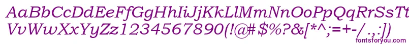 BookmanOldStyleItalic Font – Purple Fonts