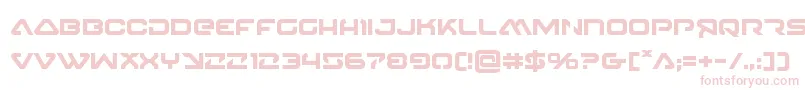 4114blasterv2bold Font – Pink Fonts on White Background