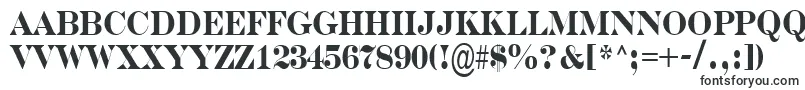 ASerifernrBold Font – Standard Fonts