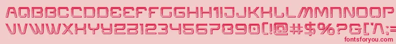 Miraclemercurychrome Font – Red Fonts on Pink Background