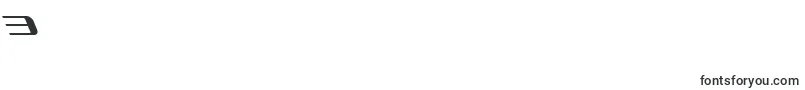 SdfLeftalic Font – Fonts for Digit 3