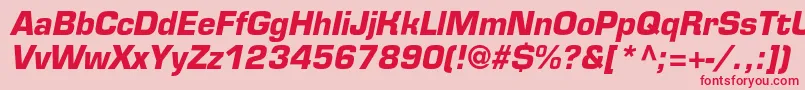 Más sobre la fuente EurofontcBolditalic fuente EurofontcBolditalic – Fuentes Rojas Sobre Fondo Rosa