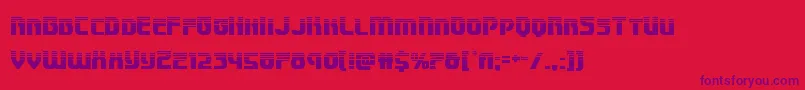 Speedwagonhalf Font – Purple Fonts on Red Background